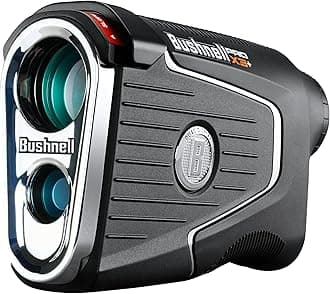 Golf Pro X3+ Link Laser Rangefinder with Wind Speed, Slope & Elements Compensation | 1300-Yard Range, 7X Magnification, Dual Display, Visual JOLT & Magnetic Cart Mount