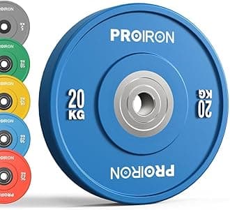 2" Olympic Bumper Plate Rubber Weight Plates with Steel Hub Color Rubber plate for Weight Lifting and Strength Training 5KG 10KG 15KG 20KG