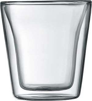 Bodum Canteen Double Wall Espresso/Shot Glass, Set of 2